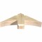 Ekena Millwork Bellingham Rough Sawn Timber Gable Bracket, Douglas Fir, 36"W x 12"H x 6"D x 6"F, 8/12 Pitch GBW036X12X0606BEL00RDF - alternate 5